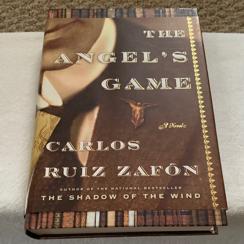 The Angel's Game by Carlos Ruiz Zafón - Brown Hardcover